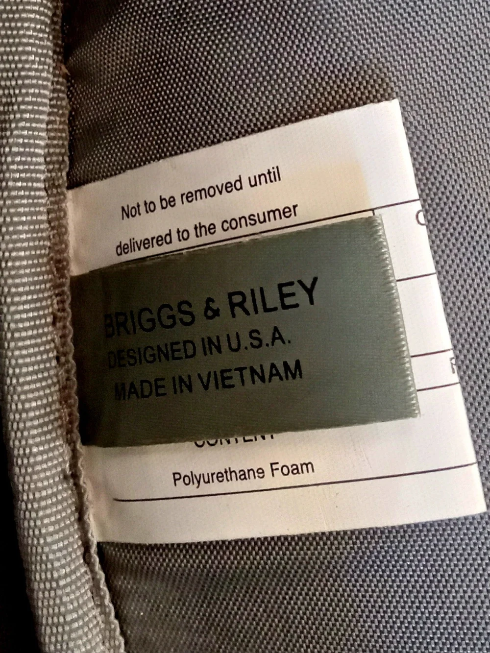 Briggs & Riley Red Travel Duffel Bag